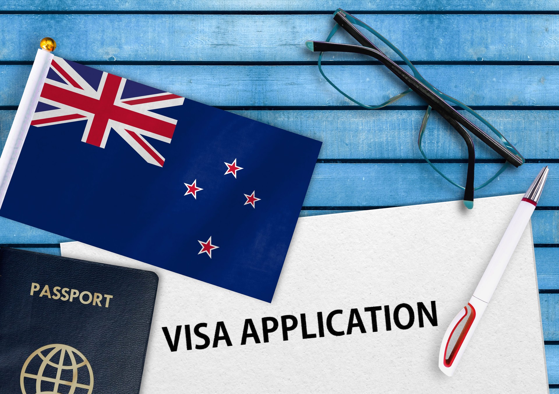 New Zealand Visa application form